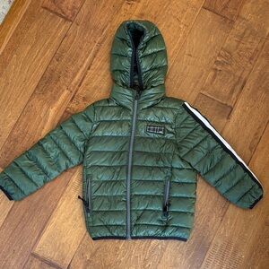 Molo Olive Green Quilted Jacket